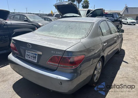 2005 Lexus Es 330 from USA, damaged, VIN JTHBA30G655072673